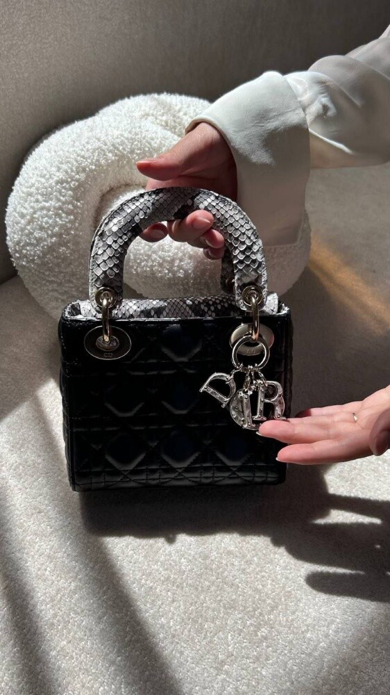 Christian Dior Mini Lady Dior Bag - 4