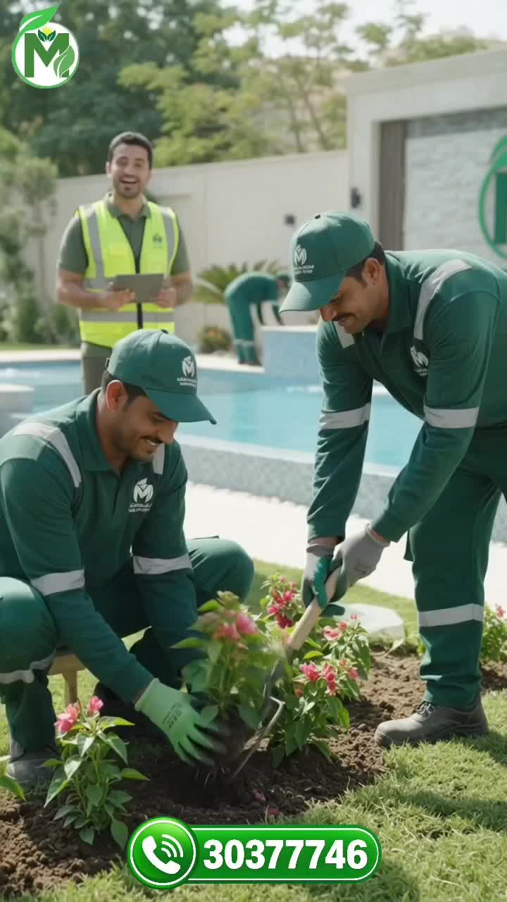 تنسيق الحدائق والديكور الخارجي - 1