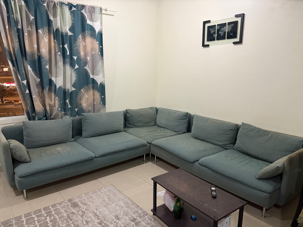 L shape Ikea sofa - 1
