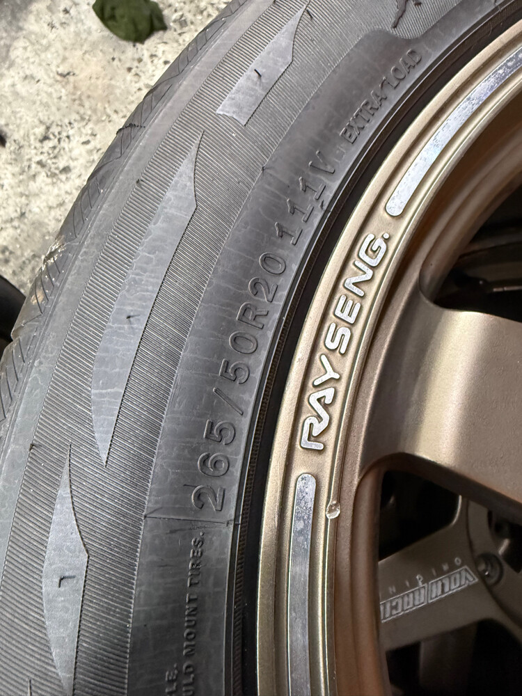 Rays rim with tire - 4
