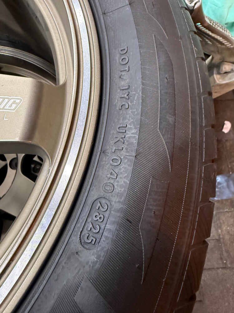 Rays rim with tire - 6