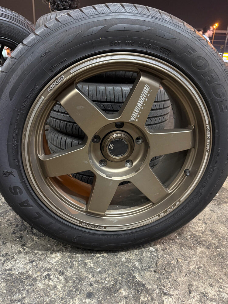 Rays rim with tire - 2