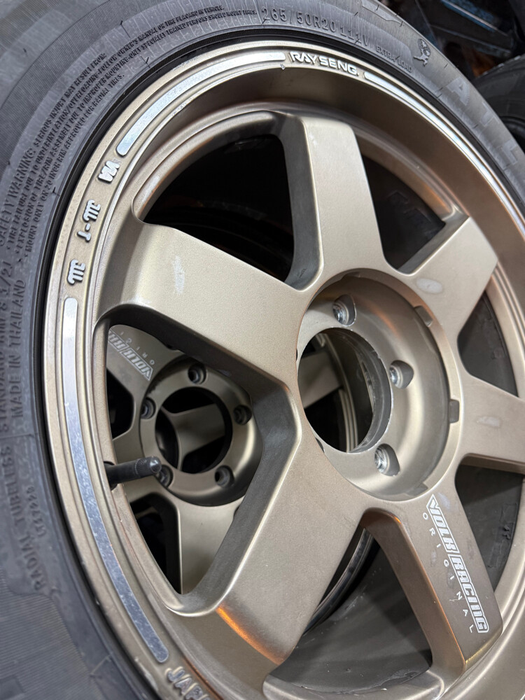 Rays rim with tire - 3