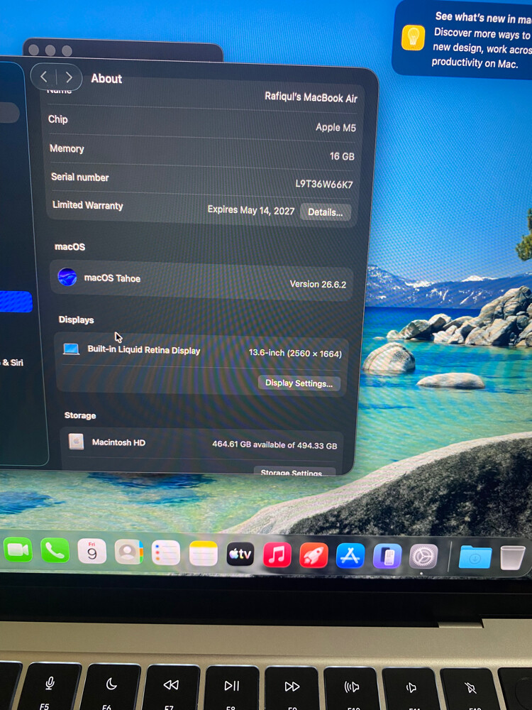 MacBook air M5 - 5