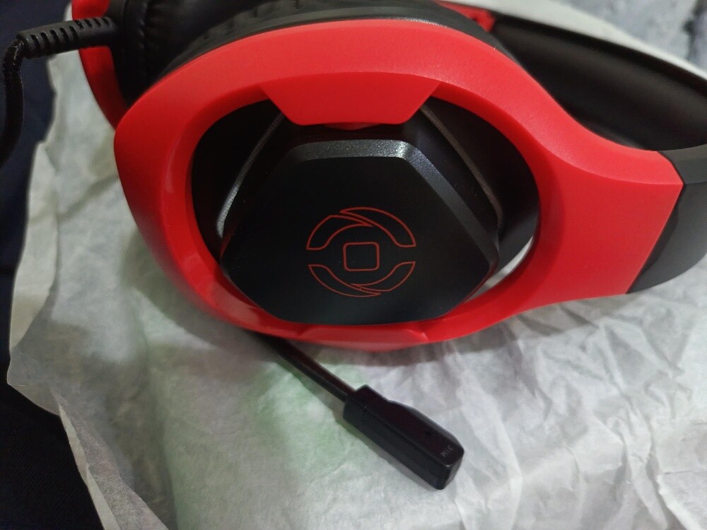 Celly gaming stereo headphones red - 3