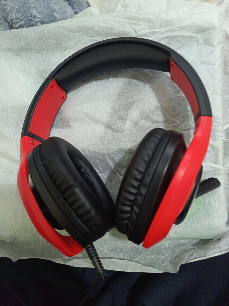 Celly gaming stereo headphones red - 2