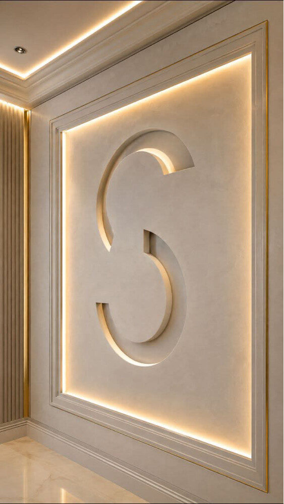 gypsum indoor decor - 11