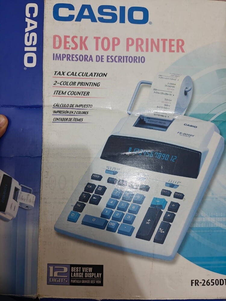 Casio FR-2650DT - 1