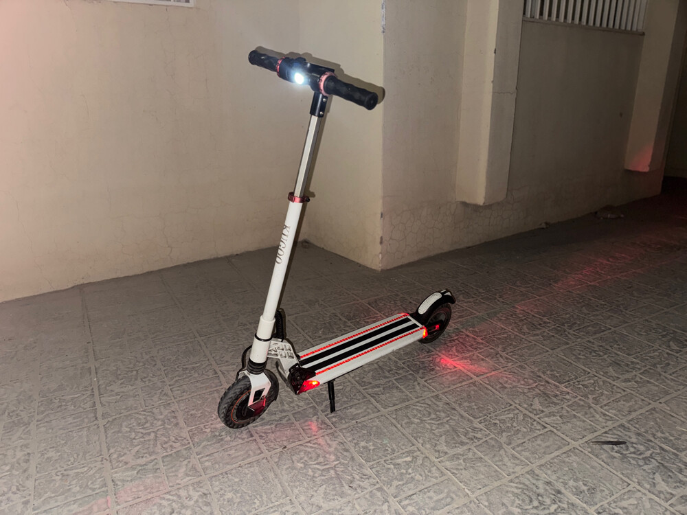 Electric Scooter White - 5