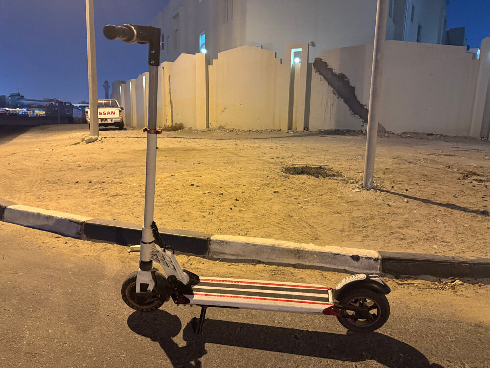 Electric Scooter White - 6