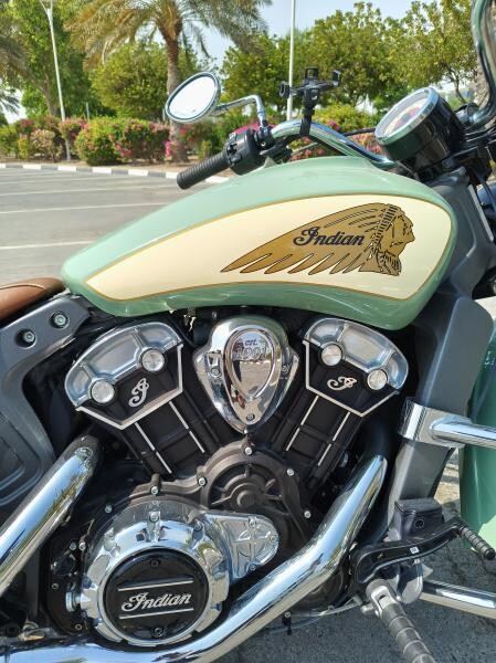 Indian Scout 2018 model, low kms - 10