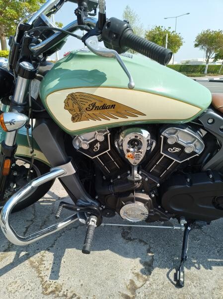 Indian Scout 2018 model, low kms - 9