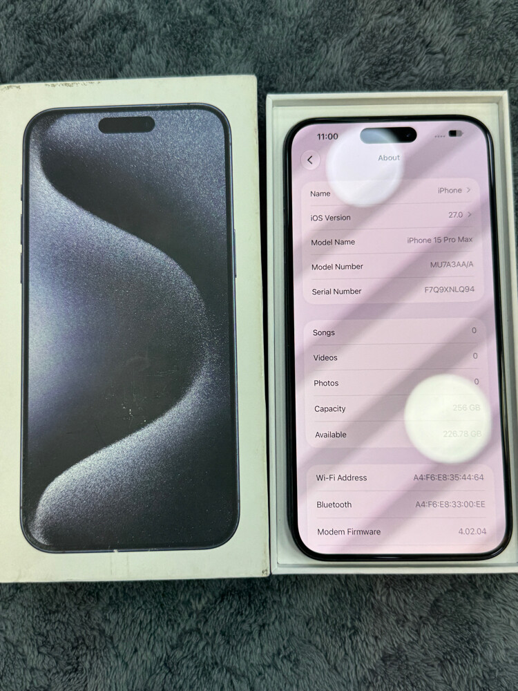 I phone 15 pro max  - 3