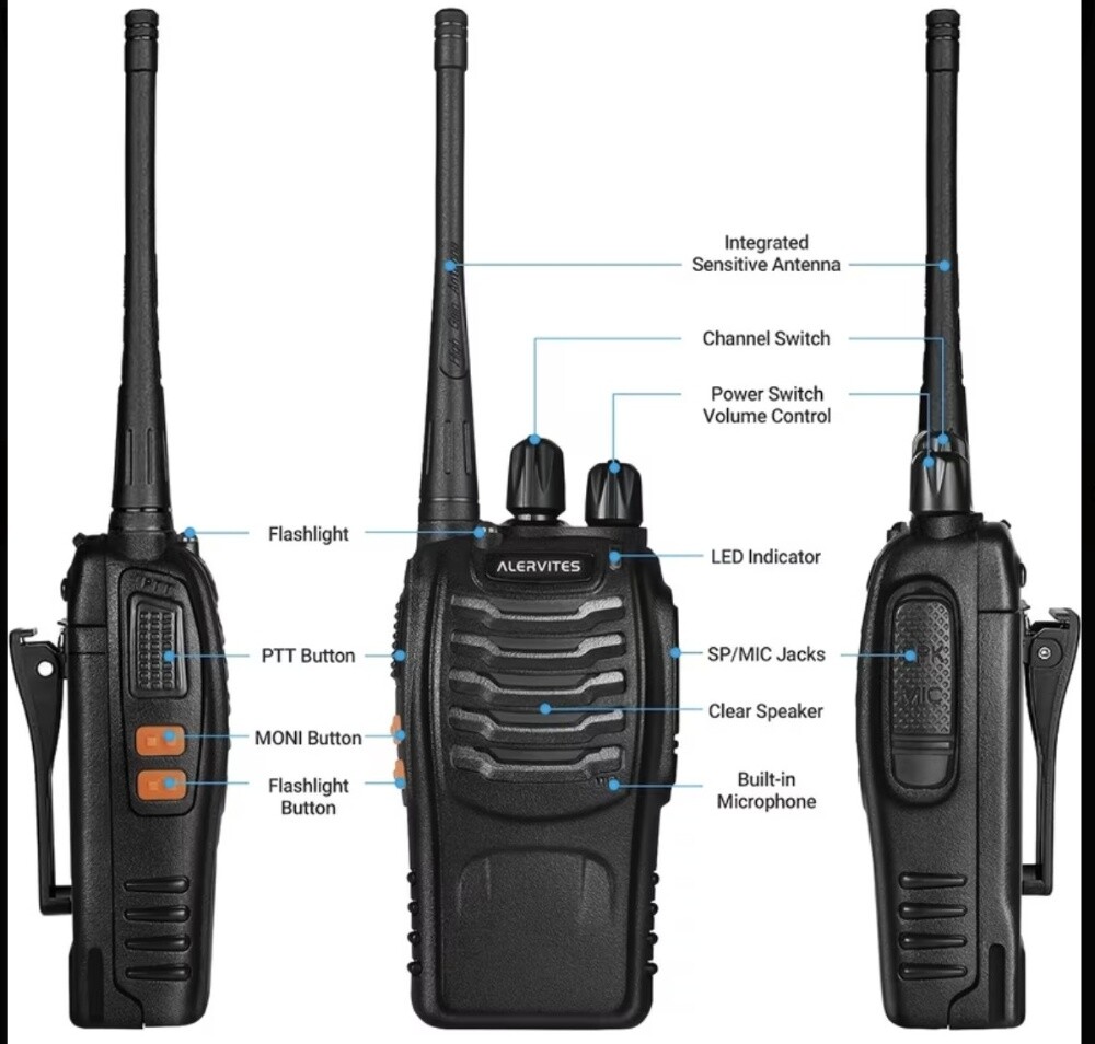 Walkie talkie 2-Pcs - 2