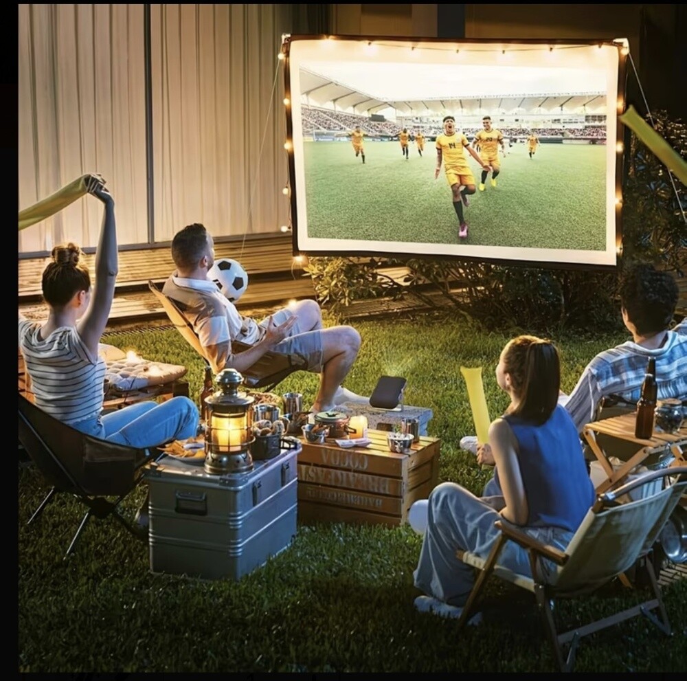 Projector Screen, 120" - 3