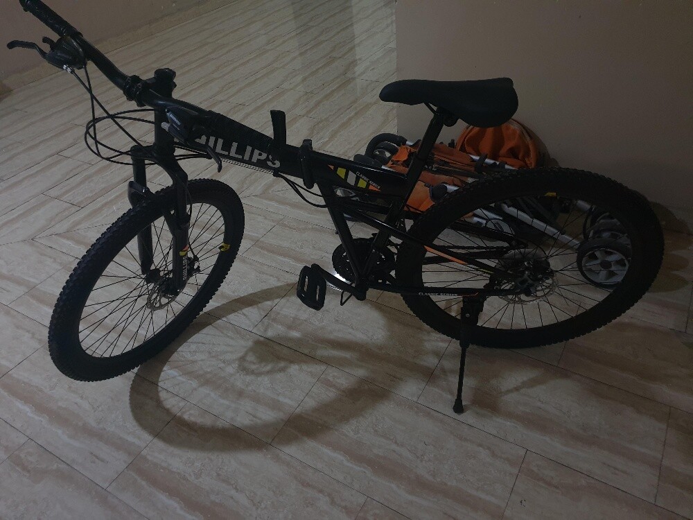 New Phillips Foldable Bicycle 26" - 1