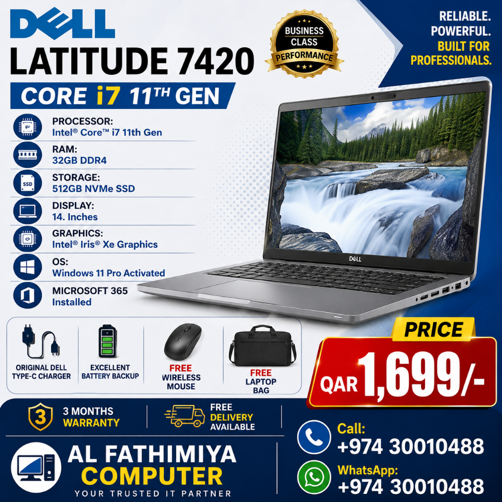 Dell Latitude 7420 – Core i7 11th - 1