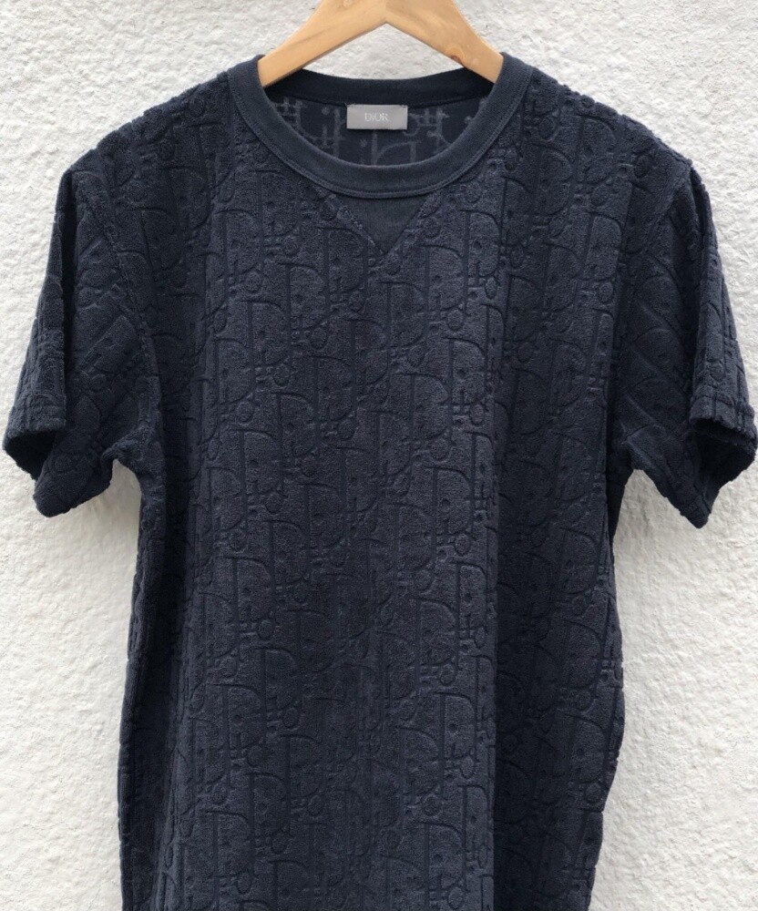 Dior Oblique terry towel t-shirt - 1