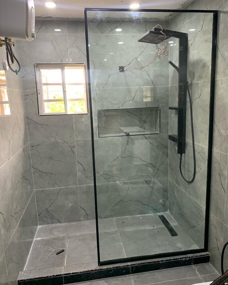Shower Glass pratation - 9