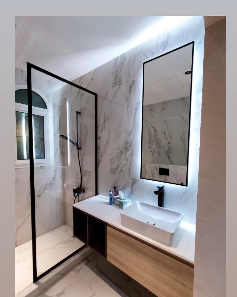 Shower Glass pratation - 2