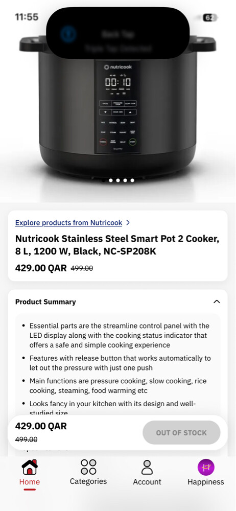 Nutricook Smart Pot 2 Electric Cook - 2
