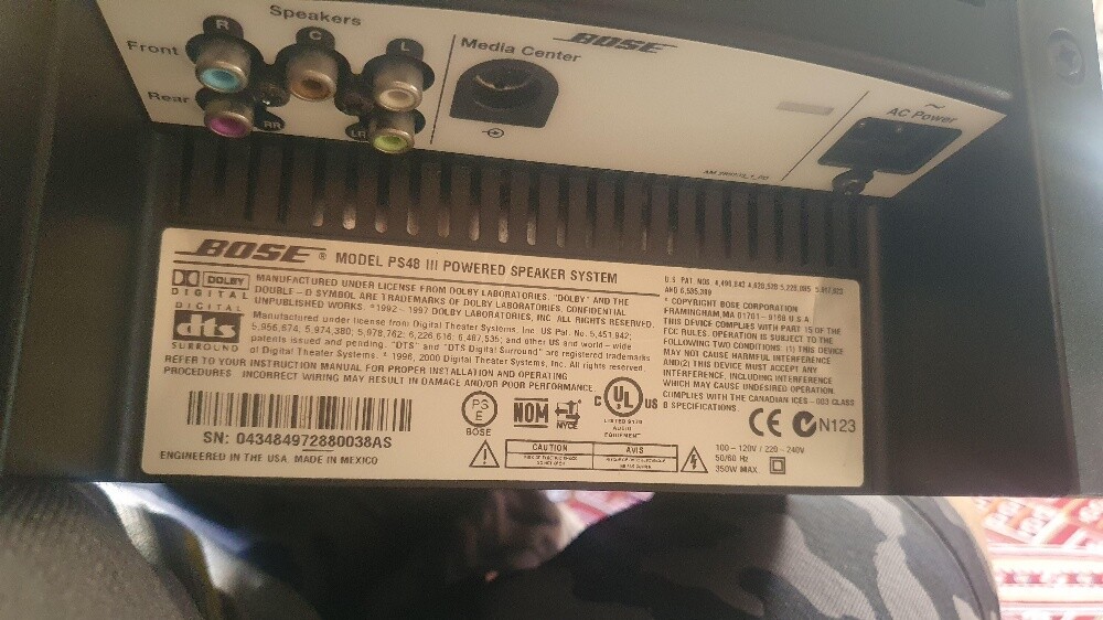 Bose Sound system - 7