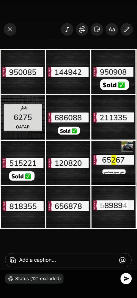 each number 6800 - 4
