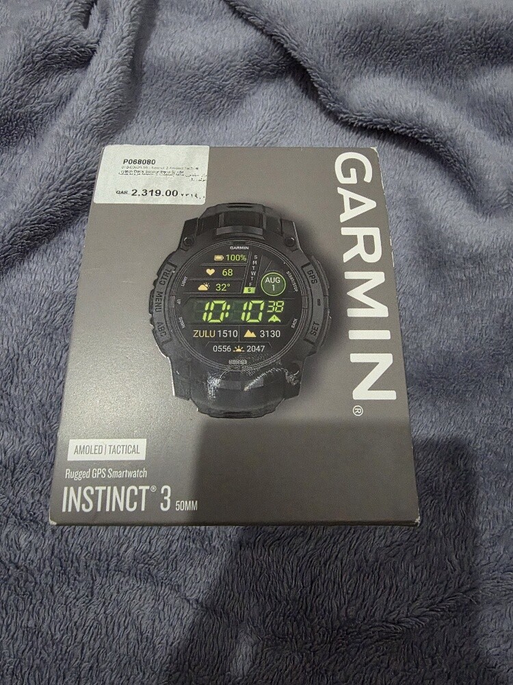 Garmin Instinct 3 Tactical Amoled - 1