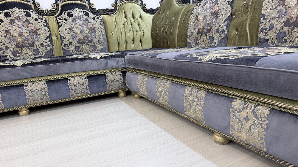 Turkish velvet sofa - 10