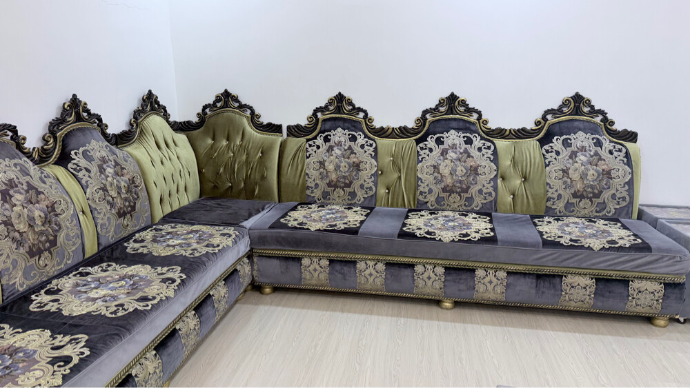 Turkish velvet sofa - 9