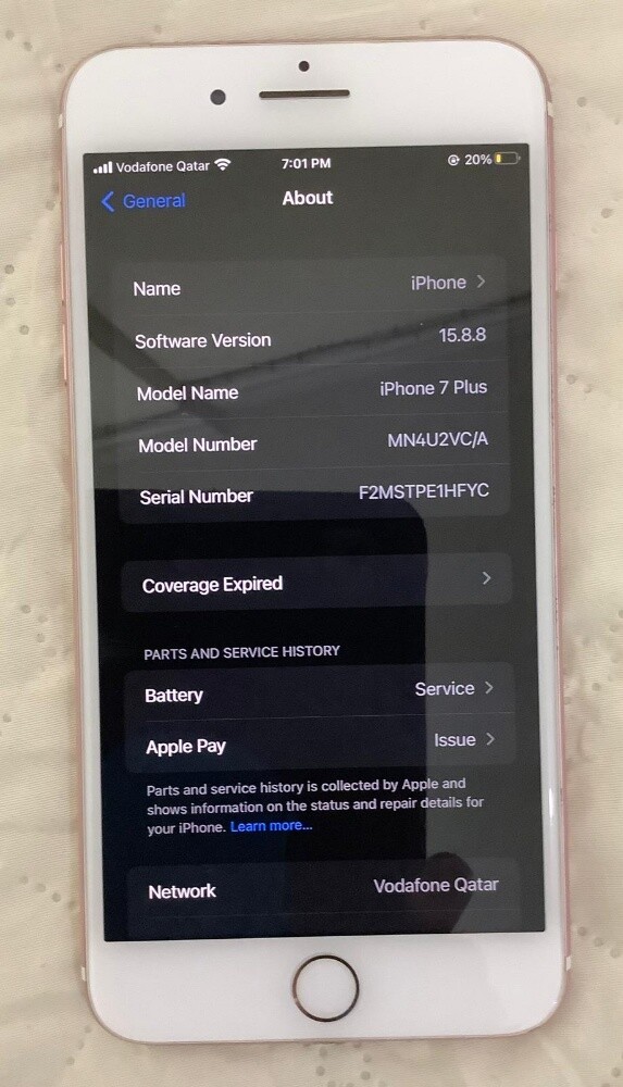 Iphone 7 plus 128GB Rose Gold - 3