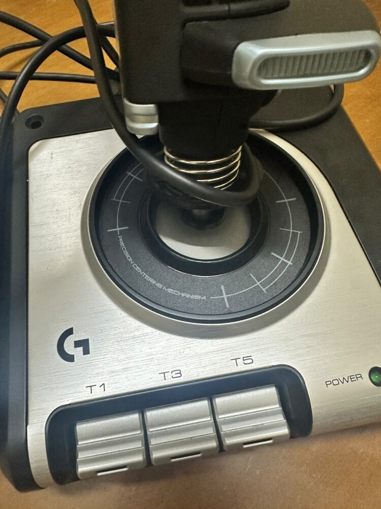 Logitech X52 Hotas flight yoke - 4