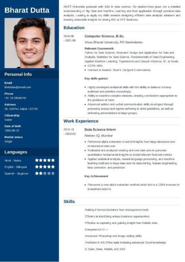 ATS tailored professional CV,Resume - 2