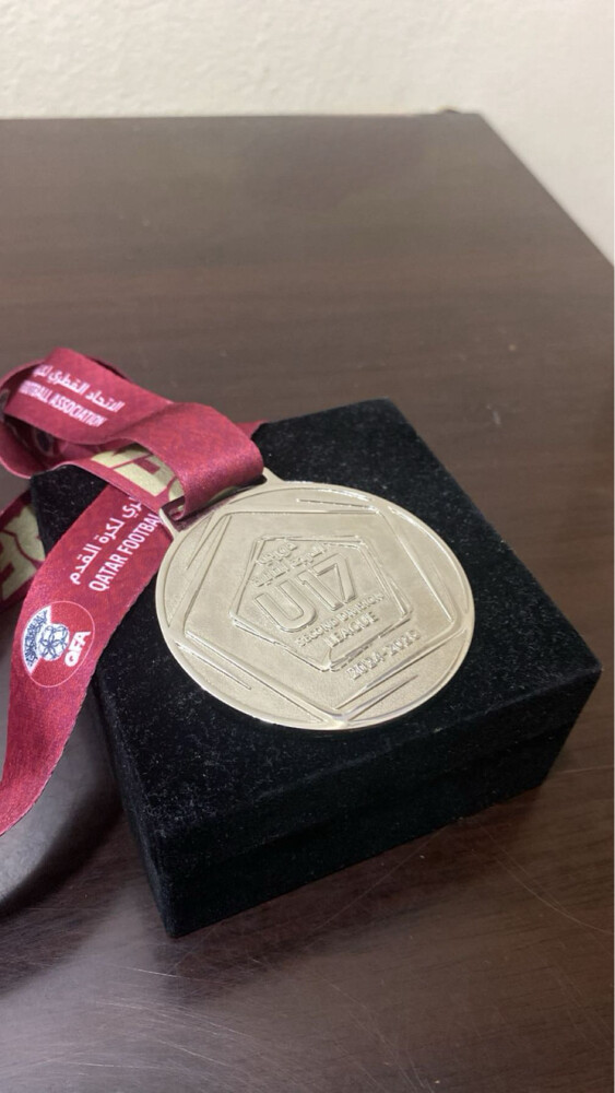 Medal from Qatar football assoassoc - 4