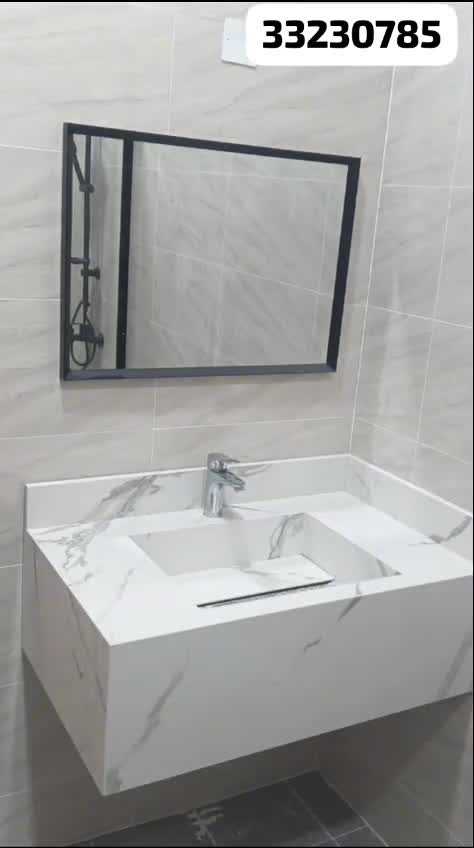 Marble Washbasin Installation - 1
