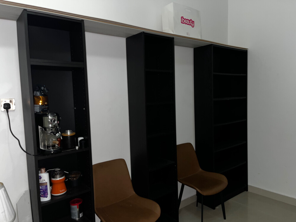 Ikea Black Wood Bookshelf - 4