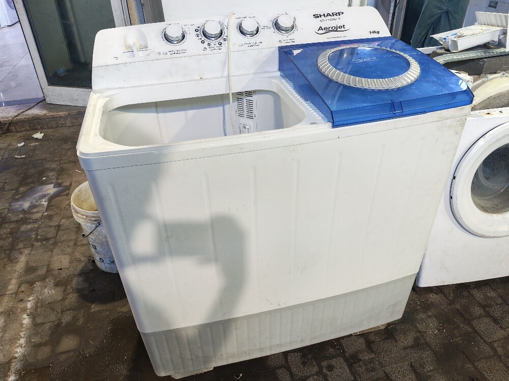 Sharp 14kg Twin Tub Washer For Sale - 1