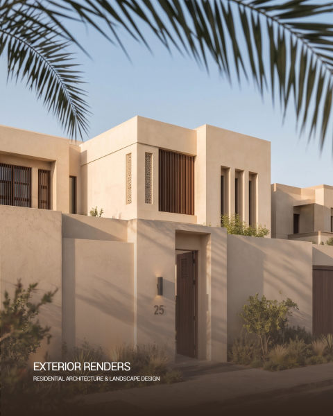 3D Interior & Exterior Rendering - 3