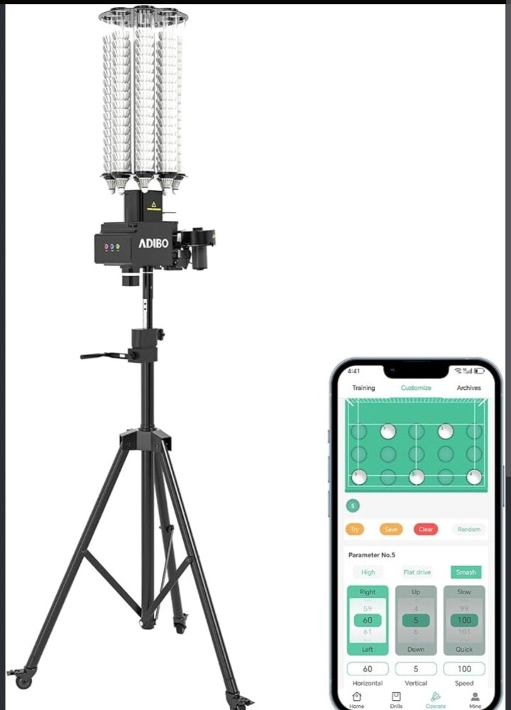 Adibo badminton serving machine - 1