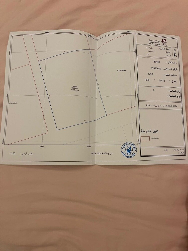 للبيع قطعتين أرض جنب بعض المرخية - 1
