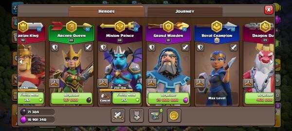CLASH OF CLANS account - 3
