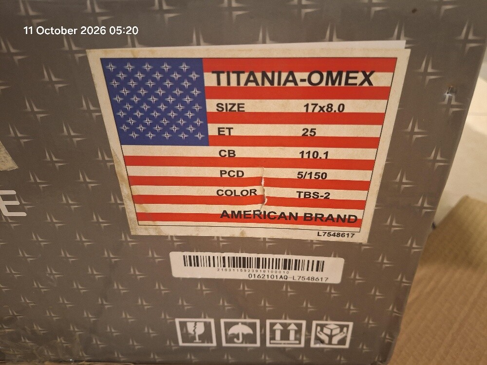 2pcsTitania Omex alloyed Chrome R - 3