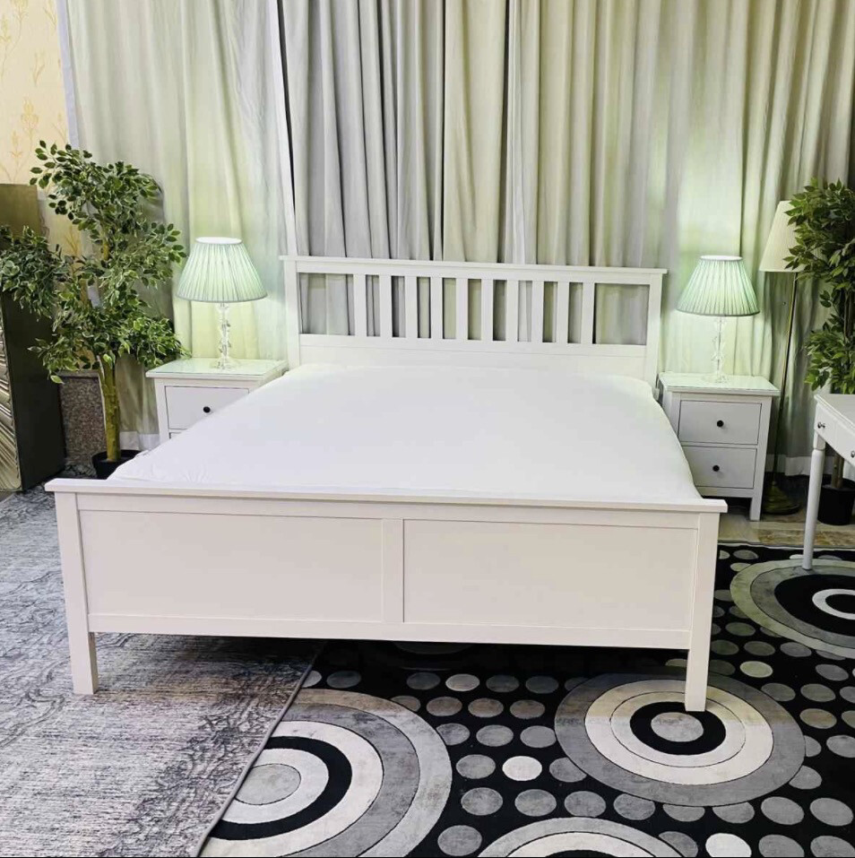 KING SIZE IKEA BED With Matress - 1