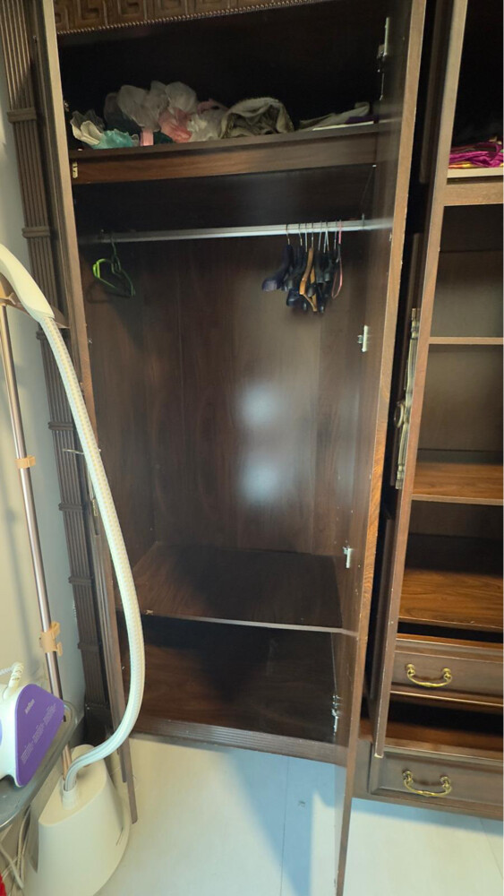 Wooden Wardrobe  - 5