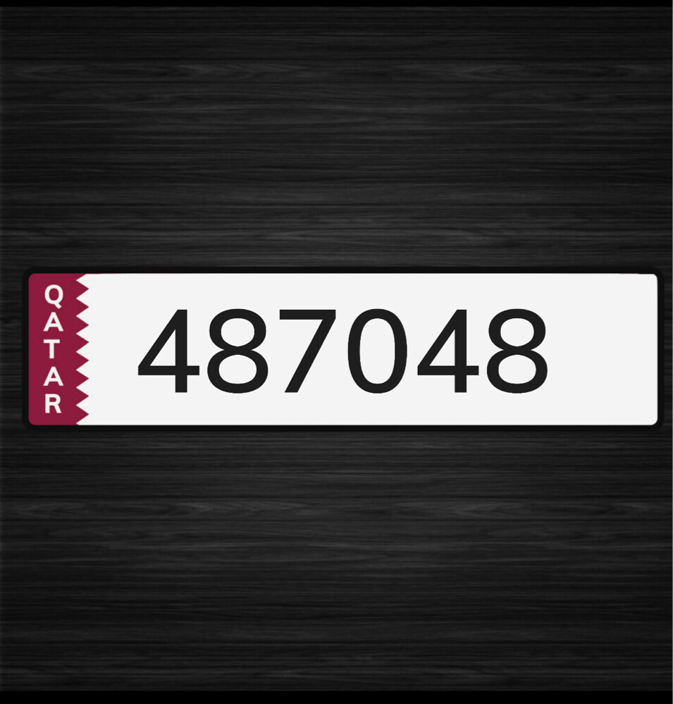 Premium license plate for sale - 1