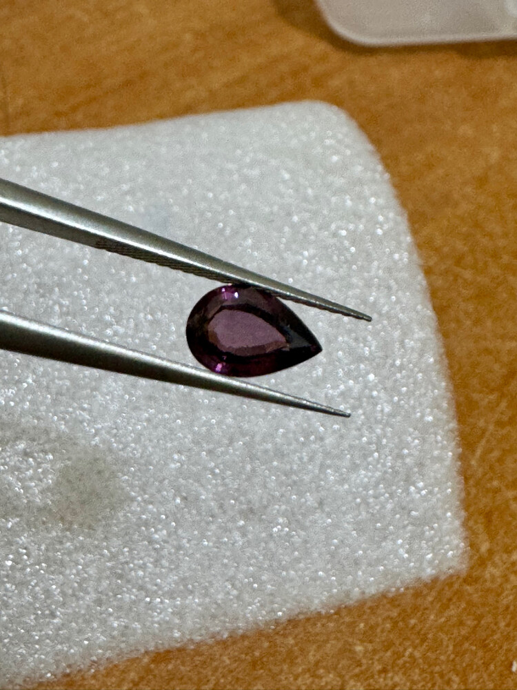 Gemstone- Reddish Purple Spinel - 4
