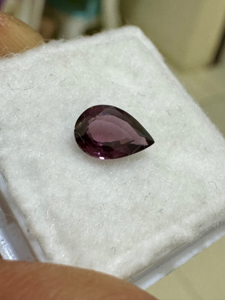 Gemstone- Reddish Purple Spinel - 1