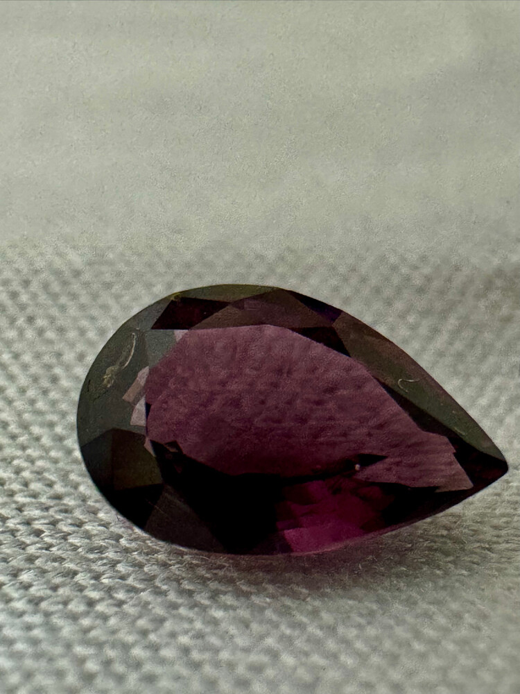 Gemstone- Reddish Purple Spinel - 2