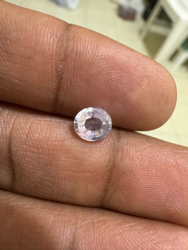 Gemstone- Ceylon White Sapphire - 2