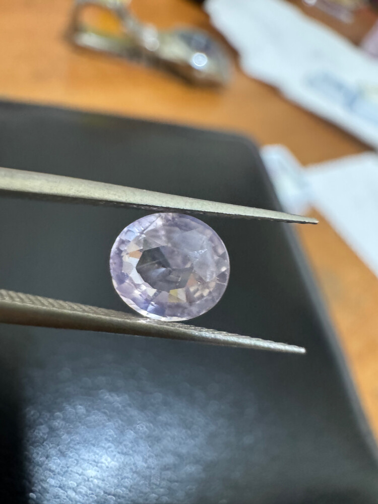 Gemstone- Ceylon White Sapphire - 3
